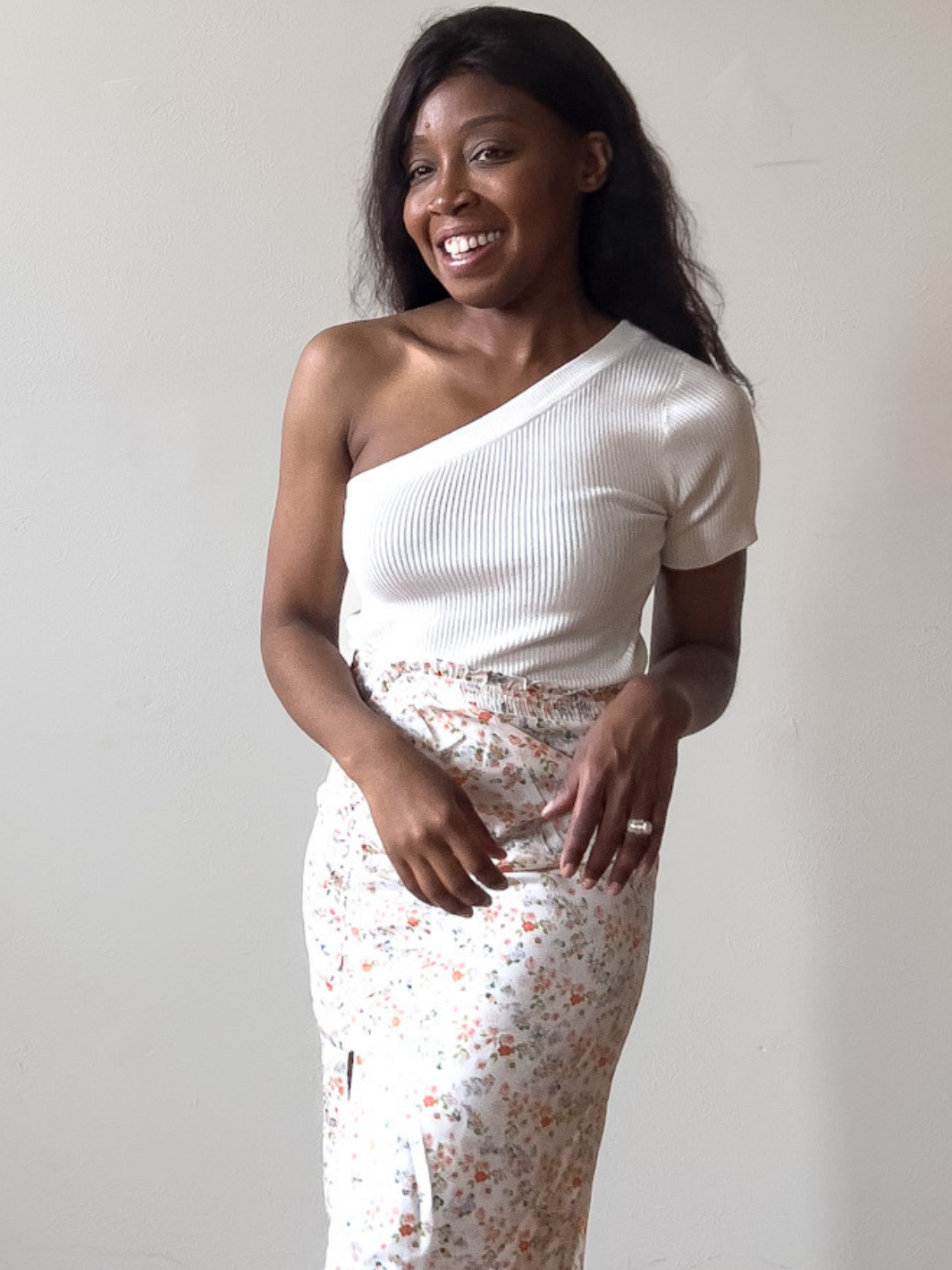 2024 s Must Have Knit Top One Shoulder Short Sleeve Top Shop Today