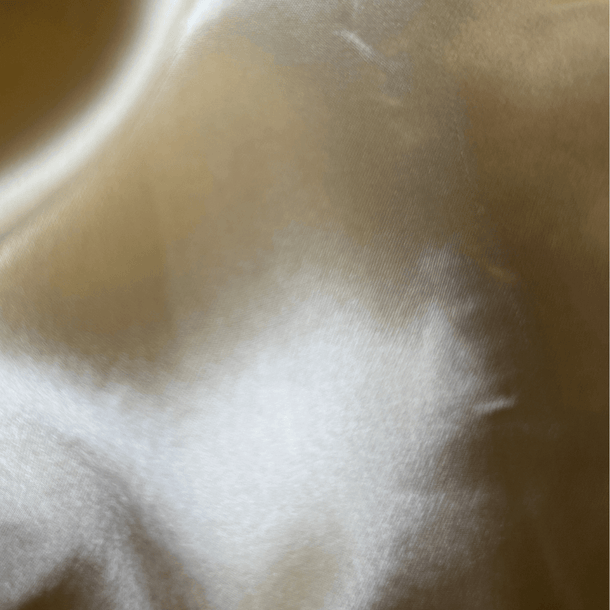 Close-up of a mulberry silk lining