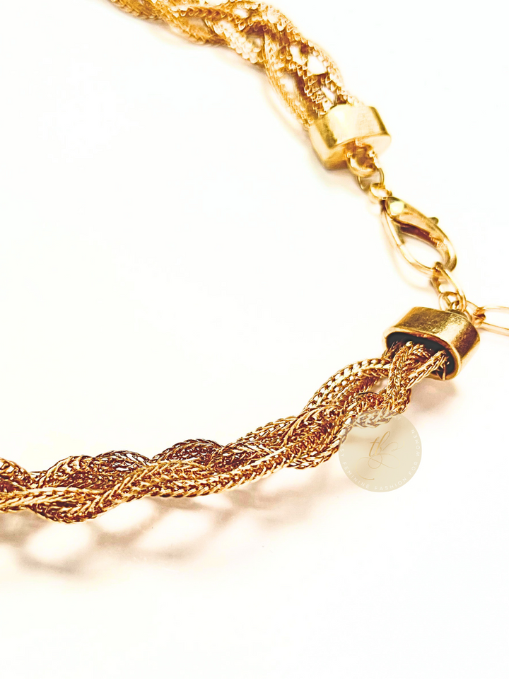 Charming Chain Weave Necklace