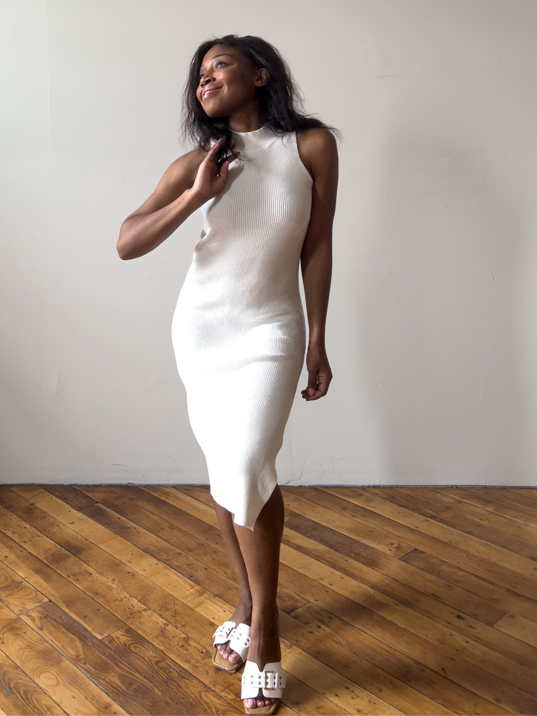 Feminine sales midi dresses