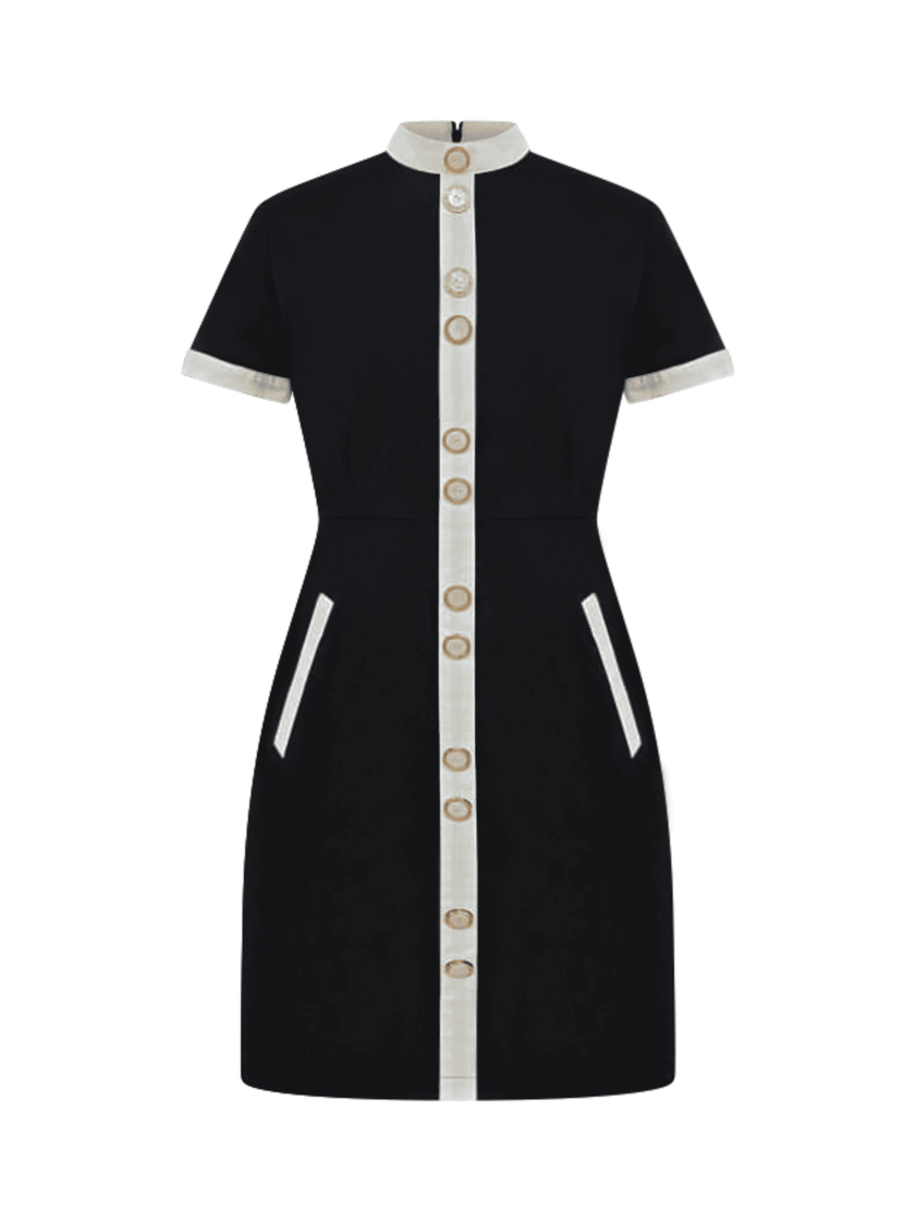 Olivia Cotton Sateen Mini Dress - Limited PreOrder