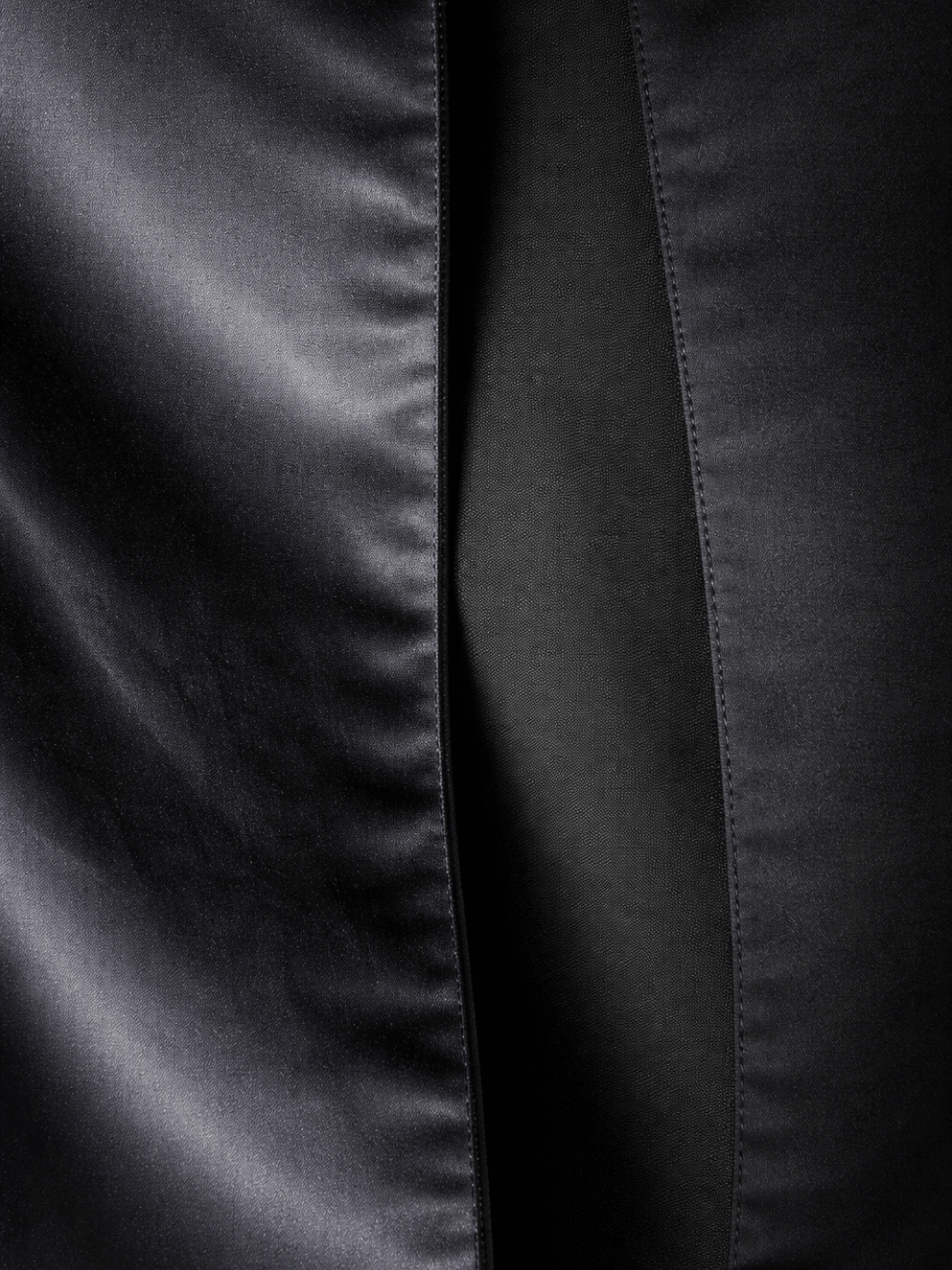 Close-up of black fabric texture