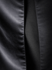 Close-up of black fabric texture