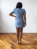 Gabrielle Blue Mini Dress