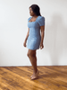 Gabrielle Blue Mini Dress