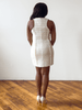 Hilary Ivory Tweed Mini Dress