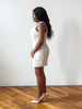 Hilary Ivory Tweed Mini Dress