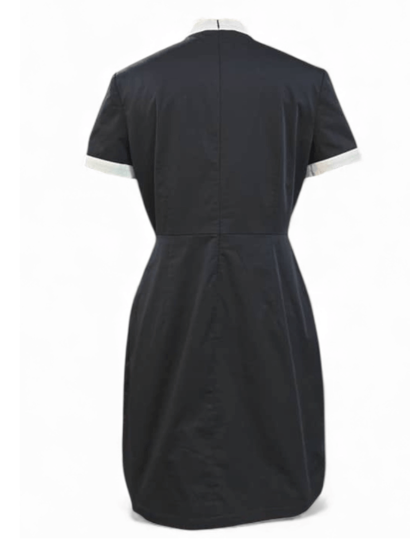 Olivia 100% Cotton Sateen Classy Mini Dress (PREORDER)