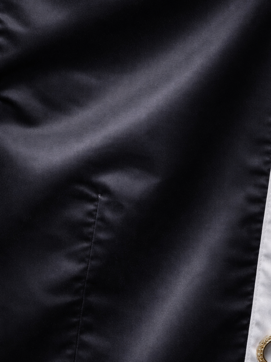 Elegant modest dress - black Olivia cotton sateen mini dress with short sleeves and feminine fit