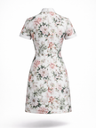 Floral Olivia Cotton Sateen Mini Dress (Preorder)