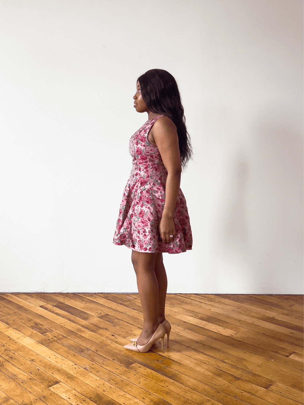 Rosalie Floral Fit & Flare Dress