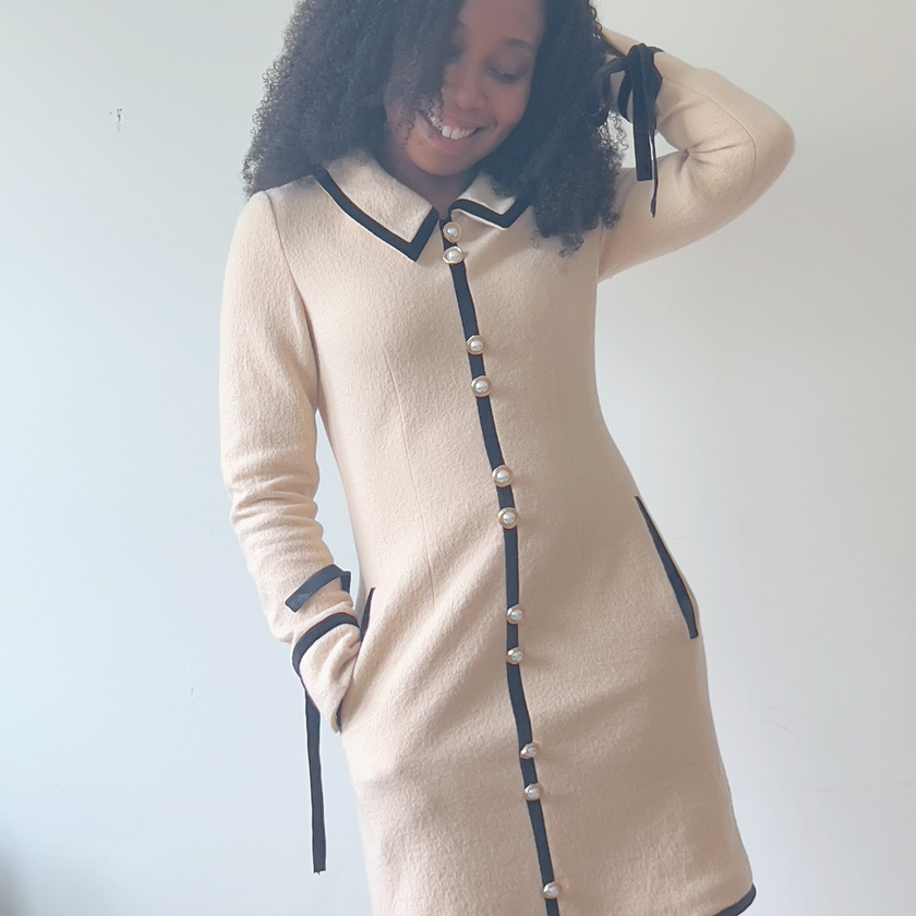 modest mini dresses for women Alexia Modest Mini in Black