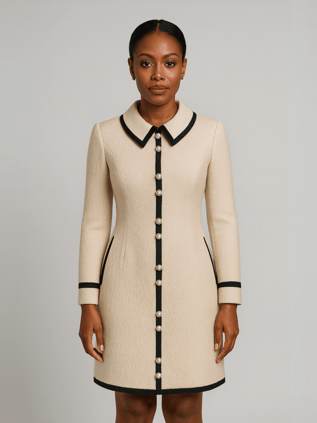Ella Wool Dress - (Estimated Delivery Oct 2025)