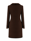 Ella Wool Dress - Chocolate (Estimated Delivery October 2025)