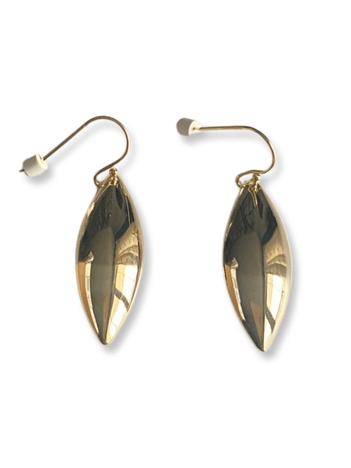 Elegant Pod Drop Earrings