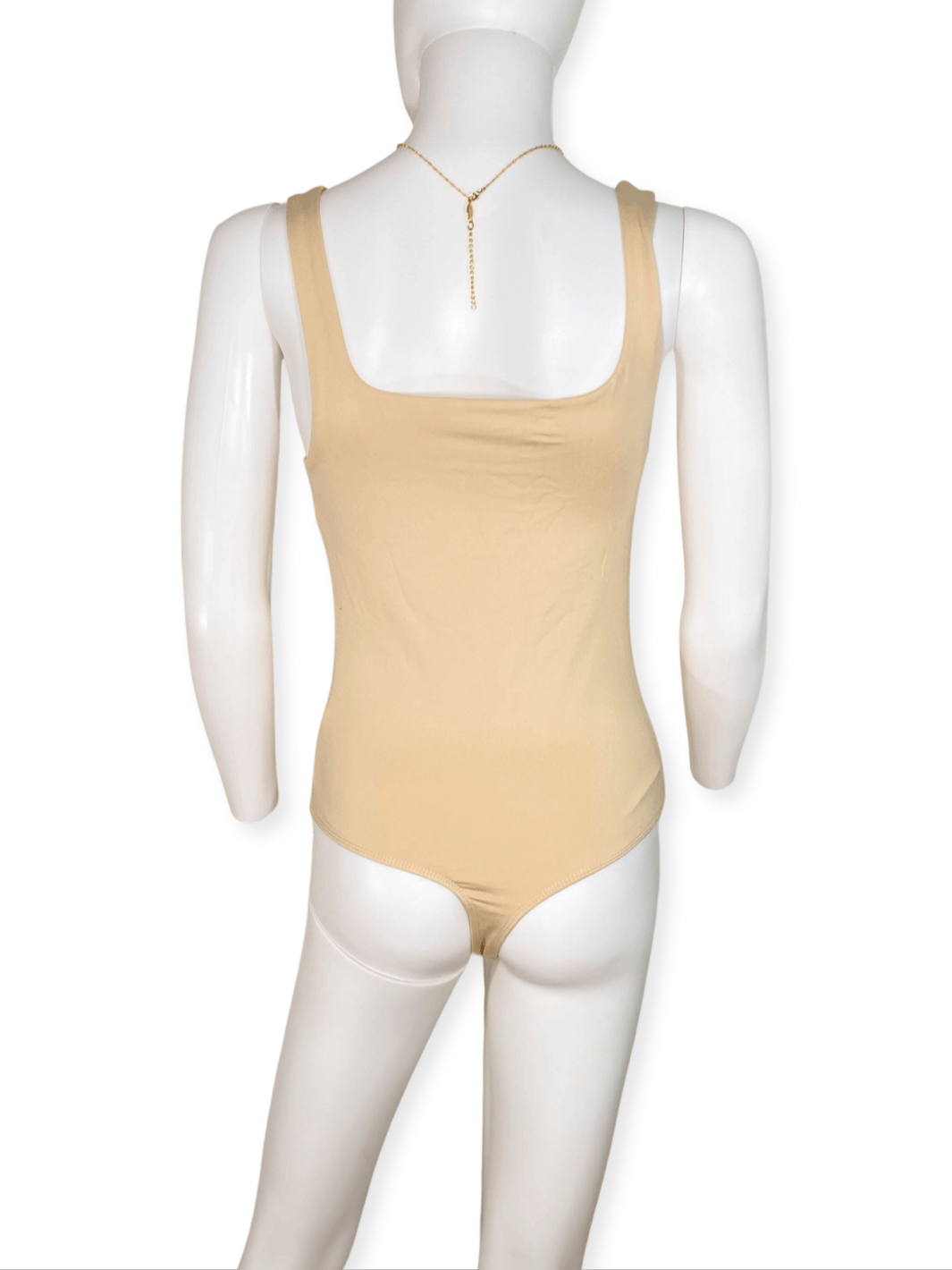 feminine style square neck bodysuit (back)