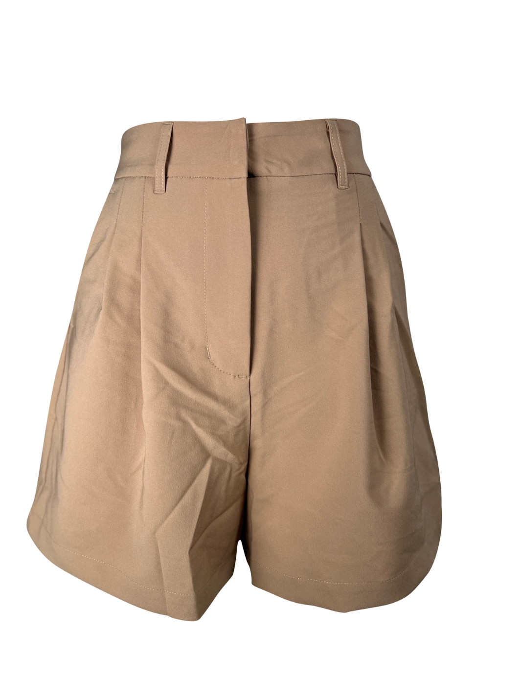 Beige Classy Shorts
